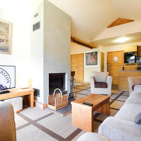 Exceptional 3 Bed Penthouse With Fireplace And Stunning Views Flaine Eksteriør bilde
