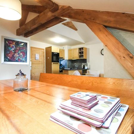 Exceptional 3 Bed Penthouse With Fireplace And Stunning Views Flaine Eksteriør bilde