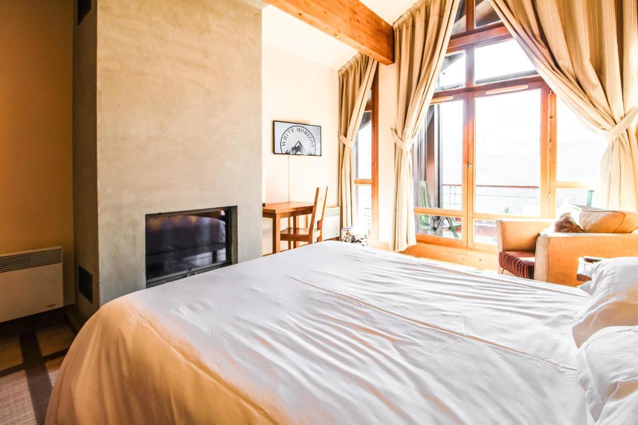 Exceptional 3 Bed Penthouse With Fireplace And Stunning Views Flaine Eksteriør bilde