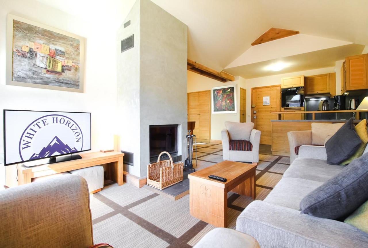 Exceptional 3 Bed Penthouse With Fireplace And Stunning Views Flaine Eksteriør bilde