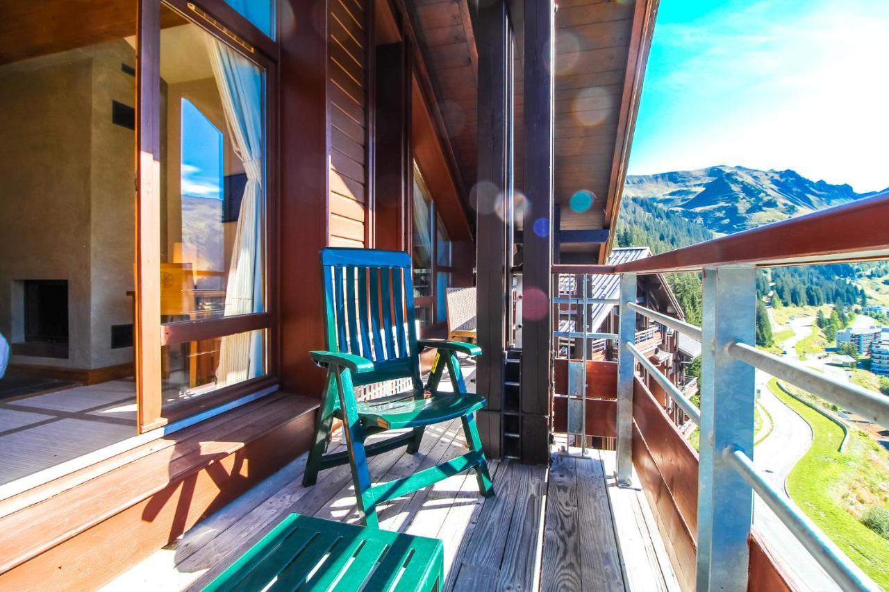 Exceptional 3 Bed Penthouse With Fireplace And Stunning Views Flaine Eksteriør bilde