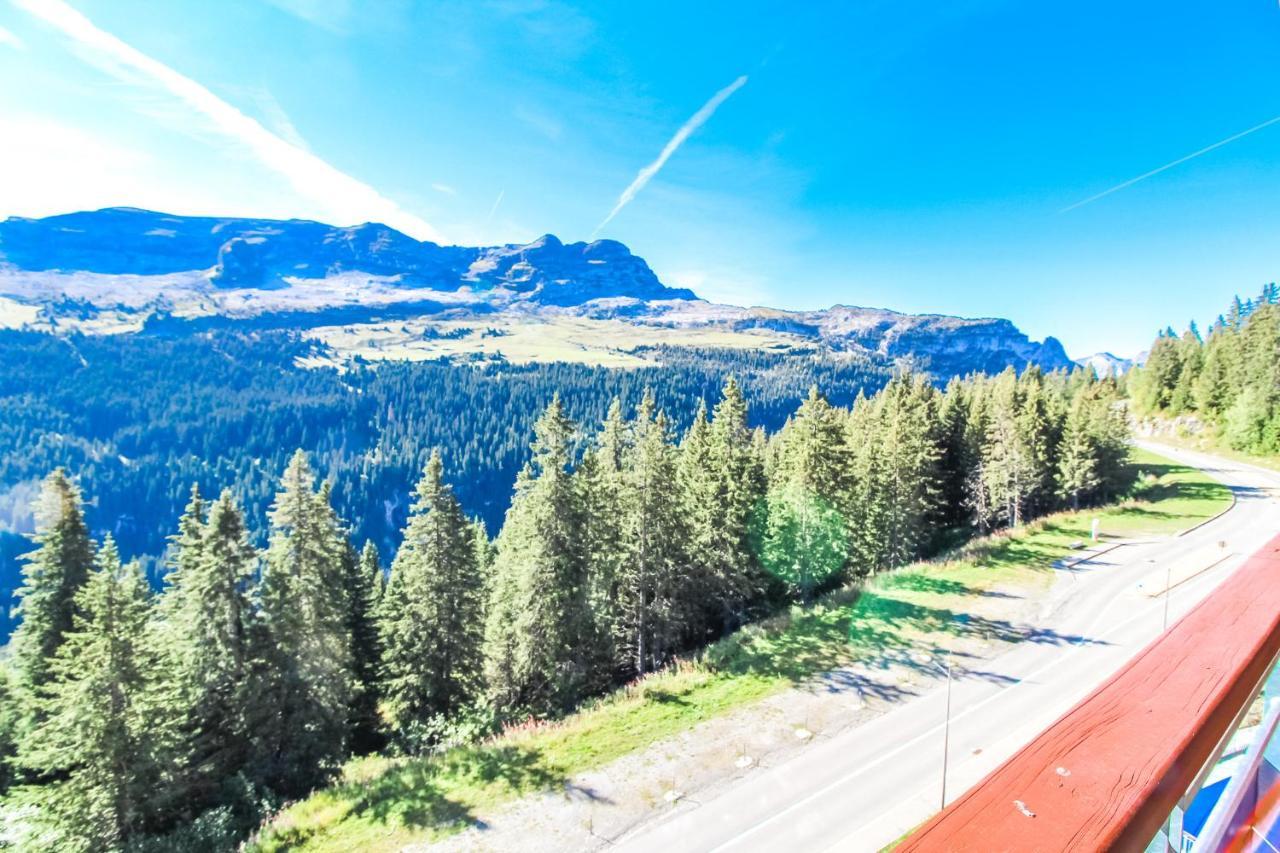 Exceptional 3 Bed Penthouse With Fireplace And Stunning Views Flaine Eksteriør bilde