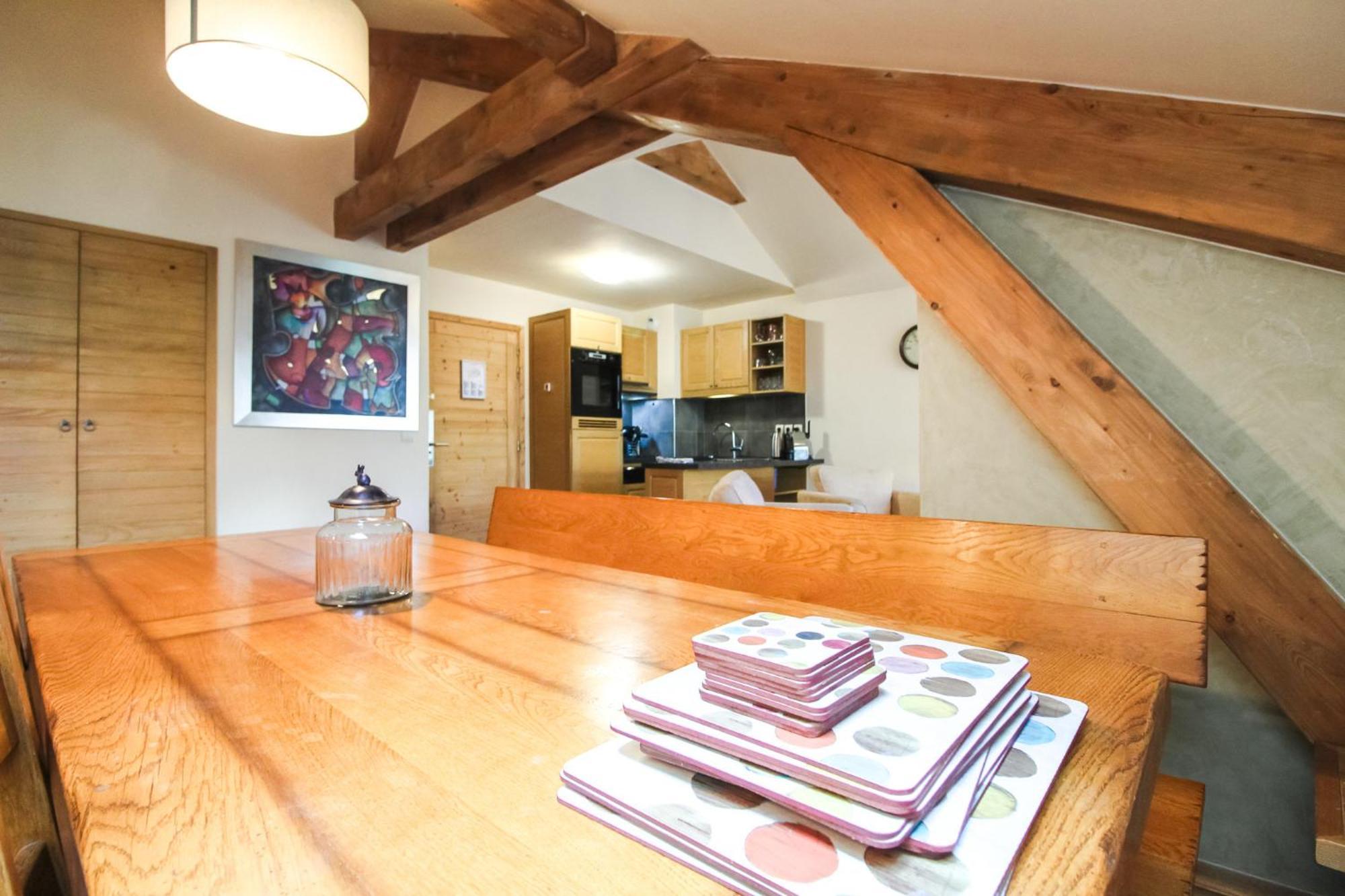 Exceptional 3 Bed Penthouse With Fireplace And Stunning Views Flaine Eksteriør bilde
