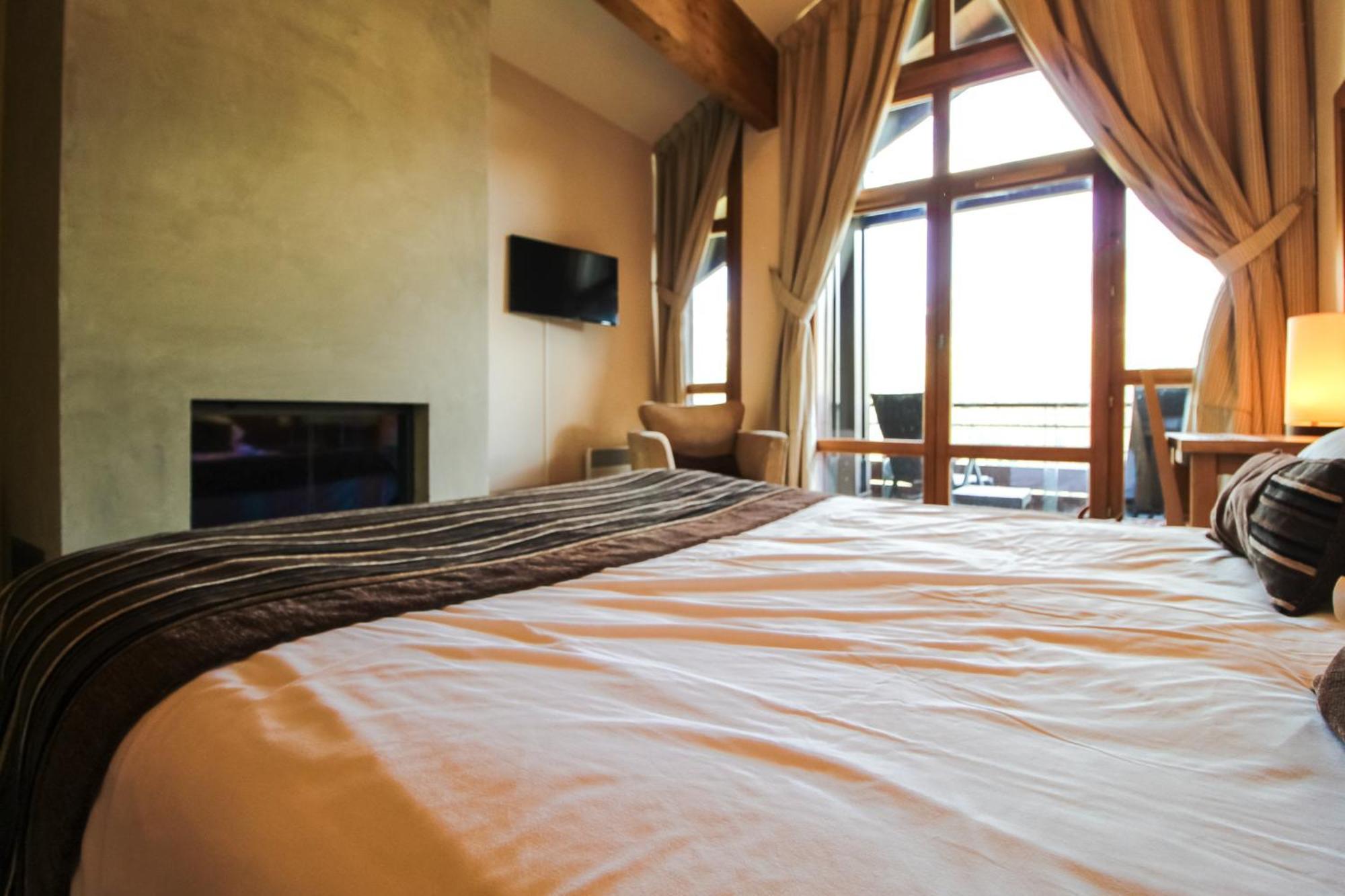 Exceptional 3 Bed Penthouse With Fireplace And Stunning Views Flaine Eksteriør bilde