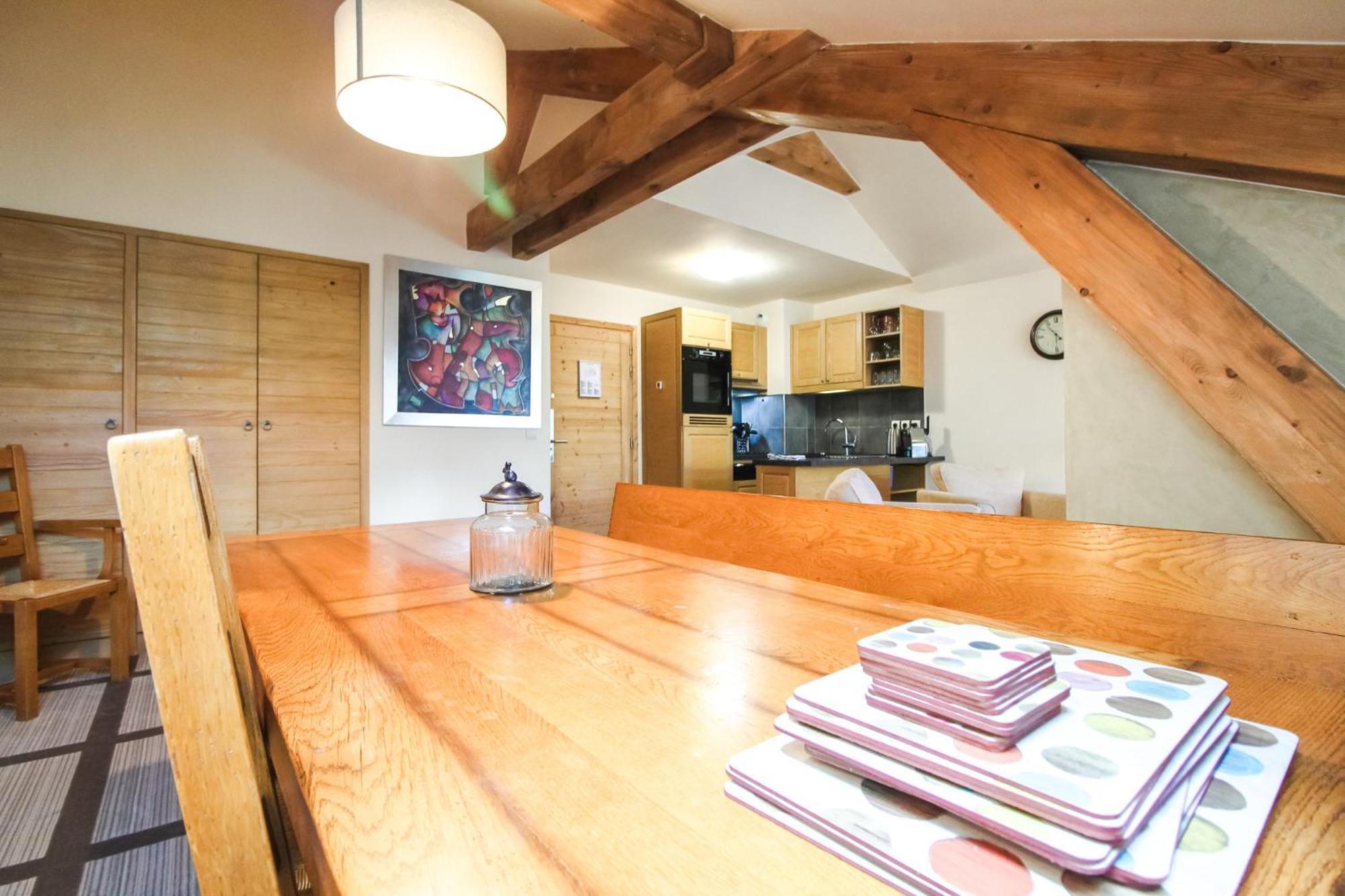Exceptional 3 Bed Penthouse With Fireplace And Stunning Views Flaine Eksteriør bilde