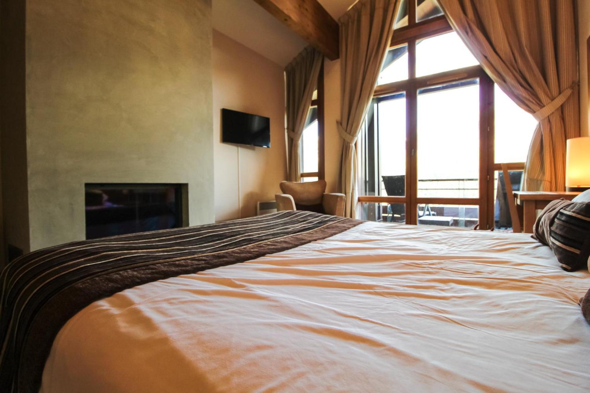 Exceptional 3 Bed Penthouse With Fireplace And Stunning Views Flaine Eksteriør bilde