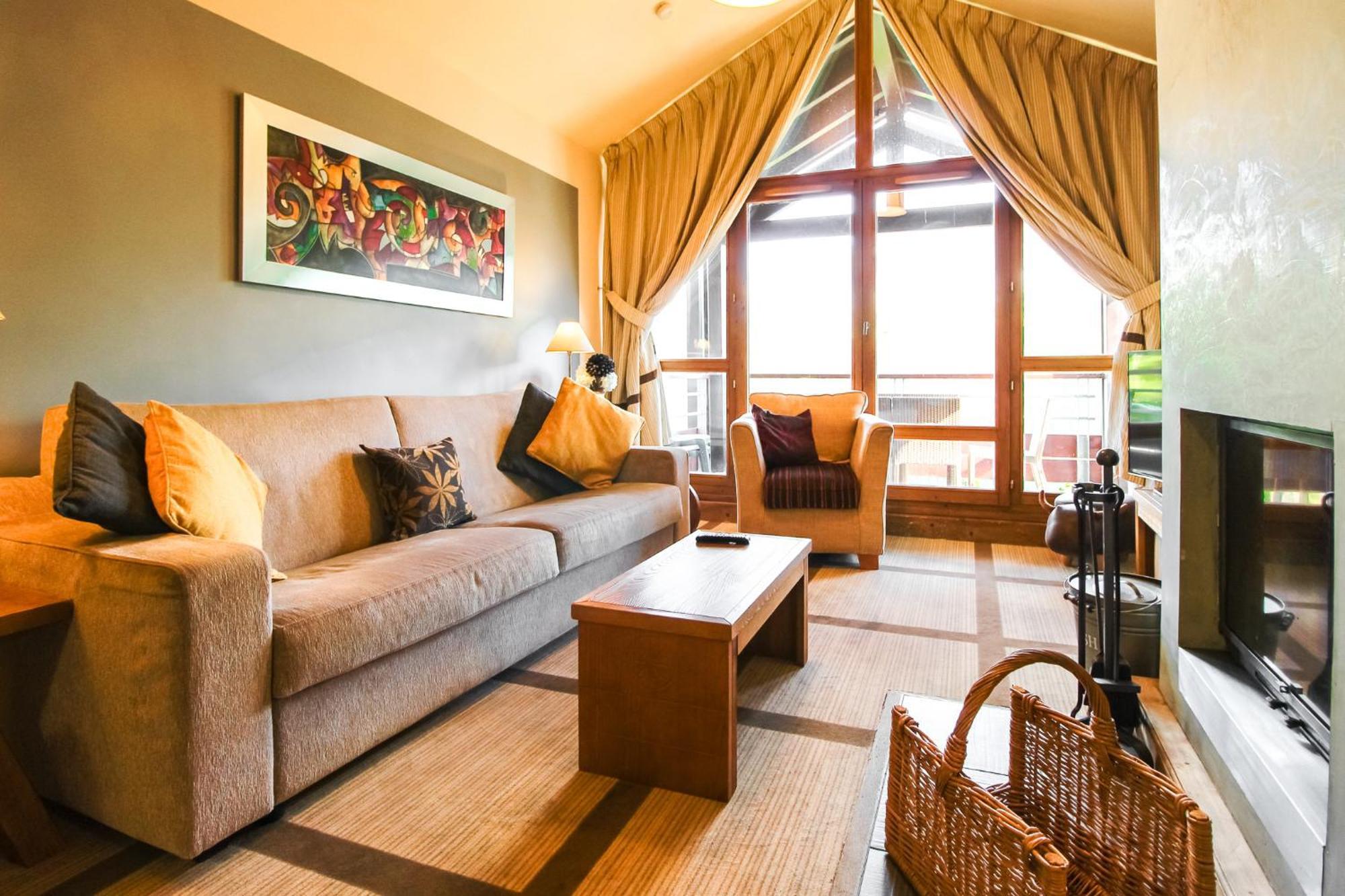 Exceptional 3 Bed Penthouse With Fireplace And Stunning Views Flaine Eksteriør bilde