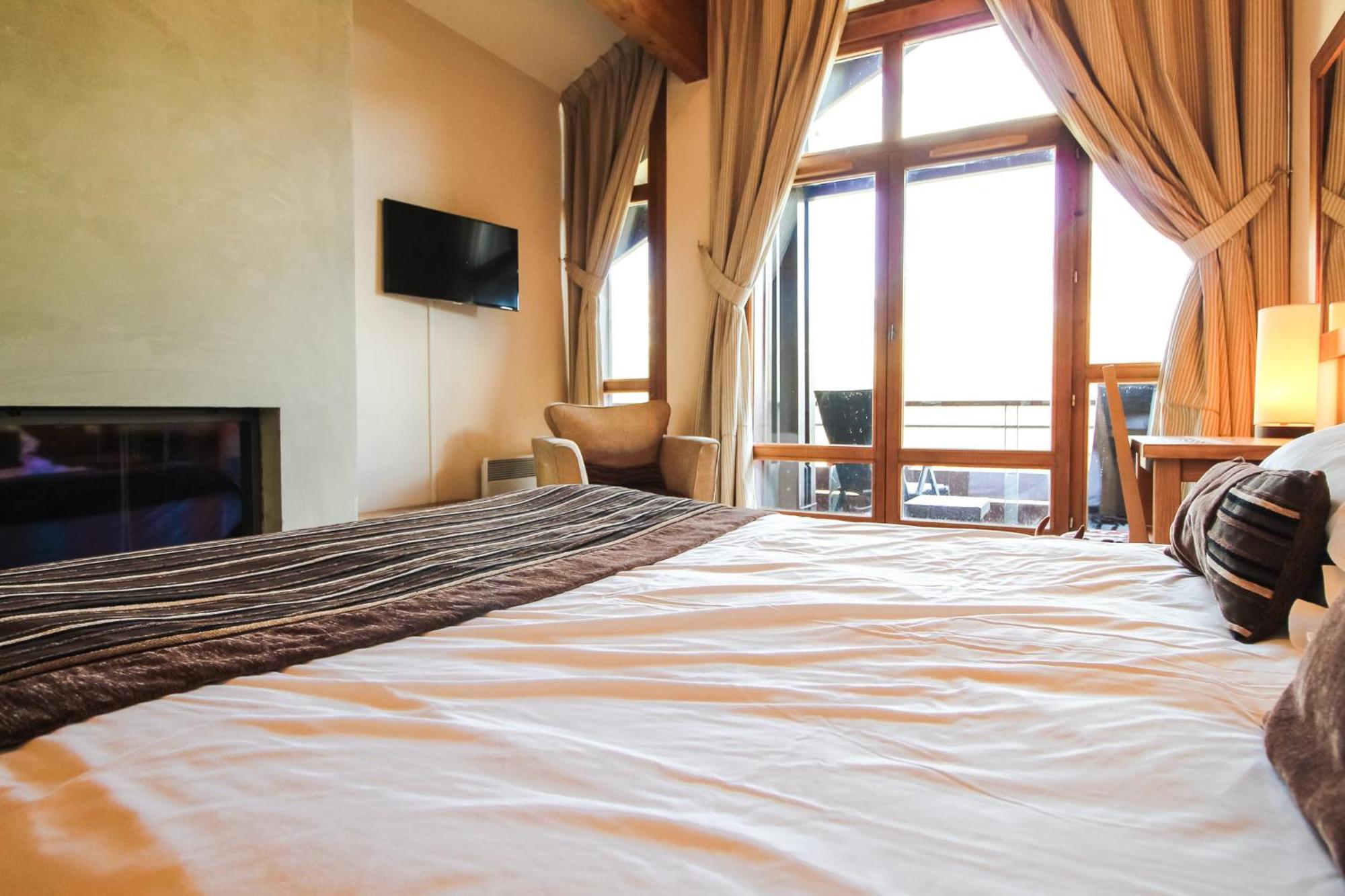Exceptional 3 Bed Penthouse With Fireplace And Stunning Views Flaine Eksteriør bilde