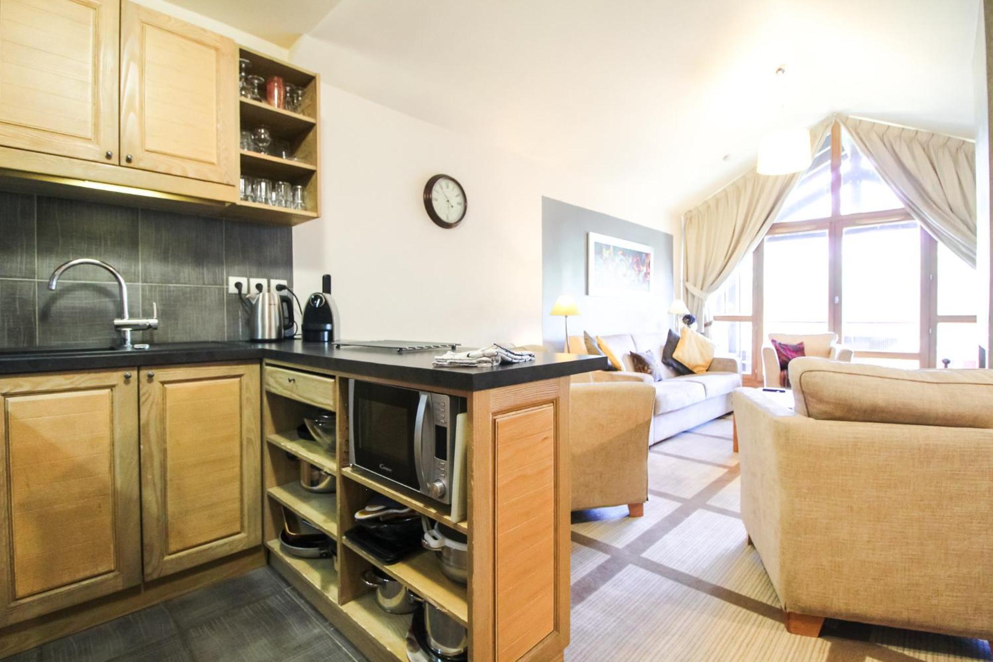Exceptional 3 Bed Penthouse With Fireplace And Stunning Views Flaine Eksteriør bilde