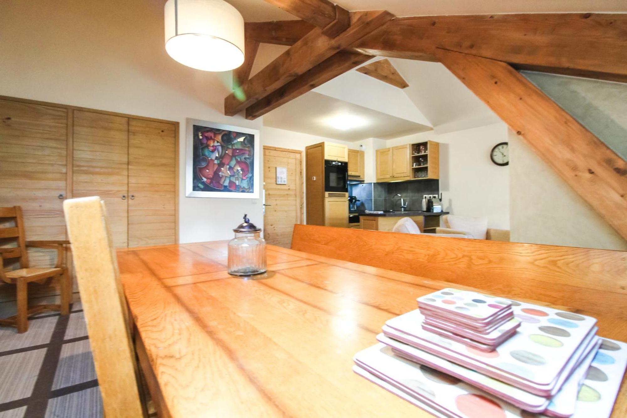 Exceptional 3 Bed Penthouse With Fireplace And Stunning Views Flaine Eksteriør bilde