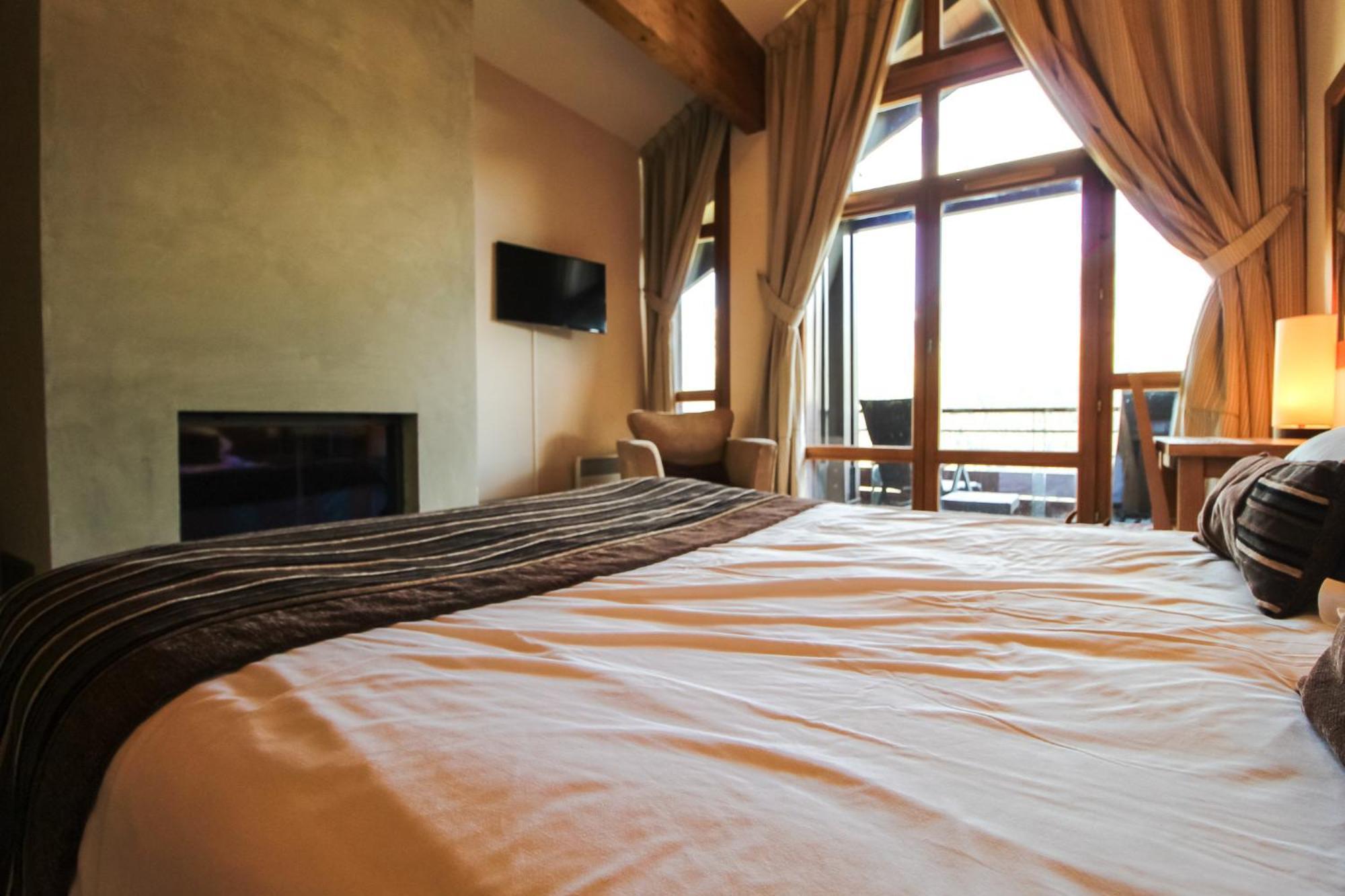 Exceptional 3 Bed Penthouse With Fireplace And Stunning Views Flaine Eksteriør bilde