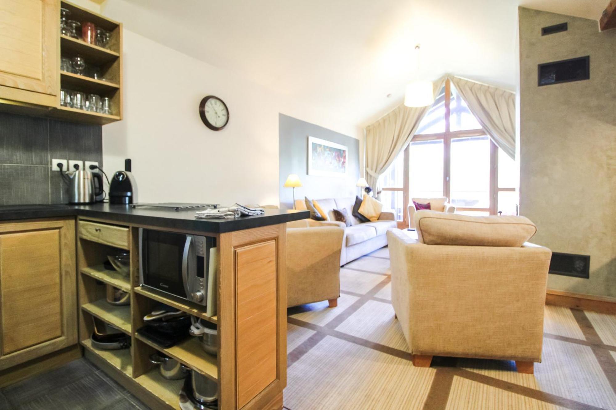 Exceptional 3 Bed Penthouse With Fireplace And Stunning Views Flaine Eksteriør bilde