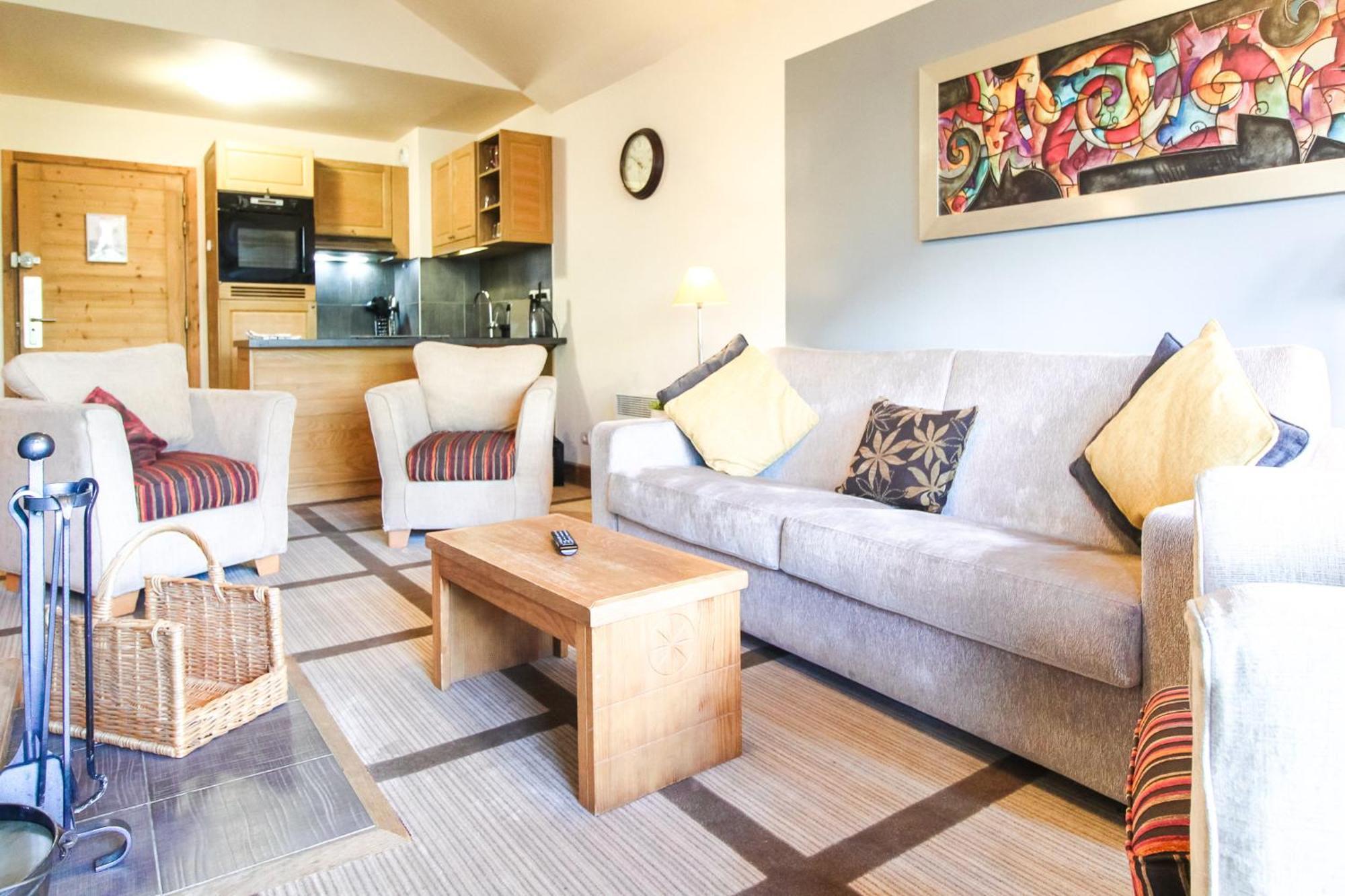Exceptional 3 Bed Penthouse With Fireplace And Stunning Views Flaine Eksteriør bilde