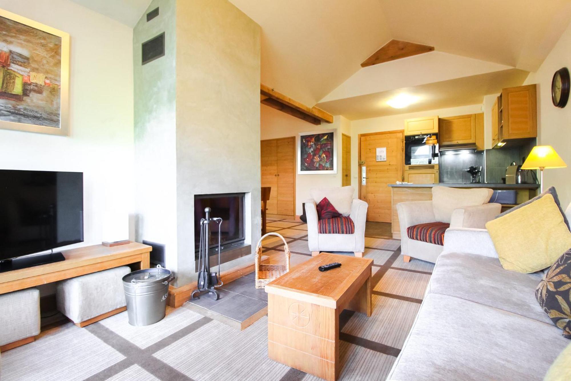 Exceptional 3 Bed Penthouse With Fireplace And Stunning Views Flaine Eksteriør bilde