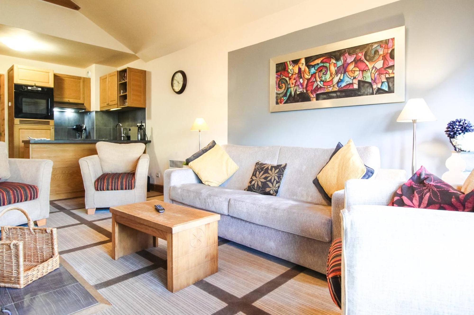 Exceptional 3 Bed Penthouse With Fireplace And Stunning Views Flaine Eksteriør bilde