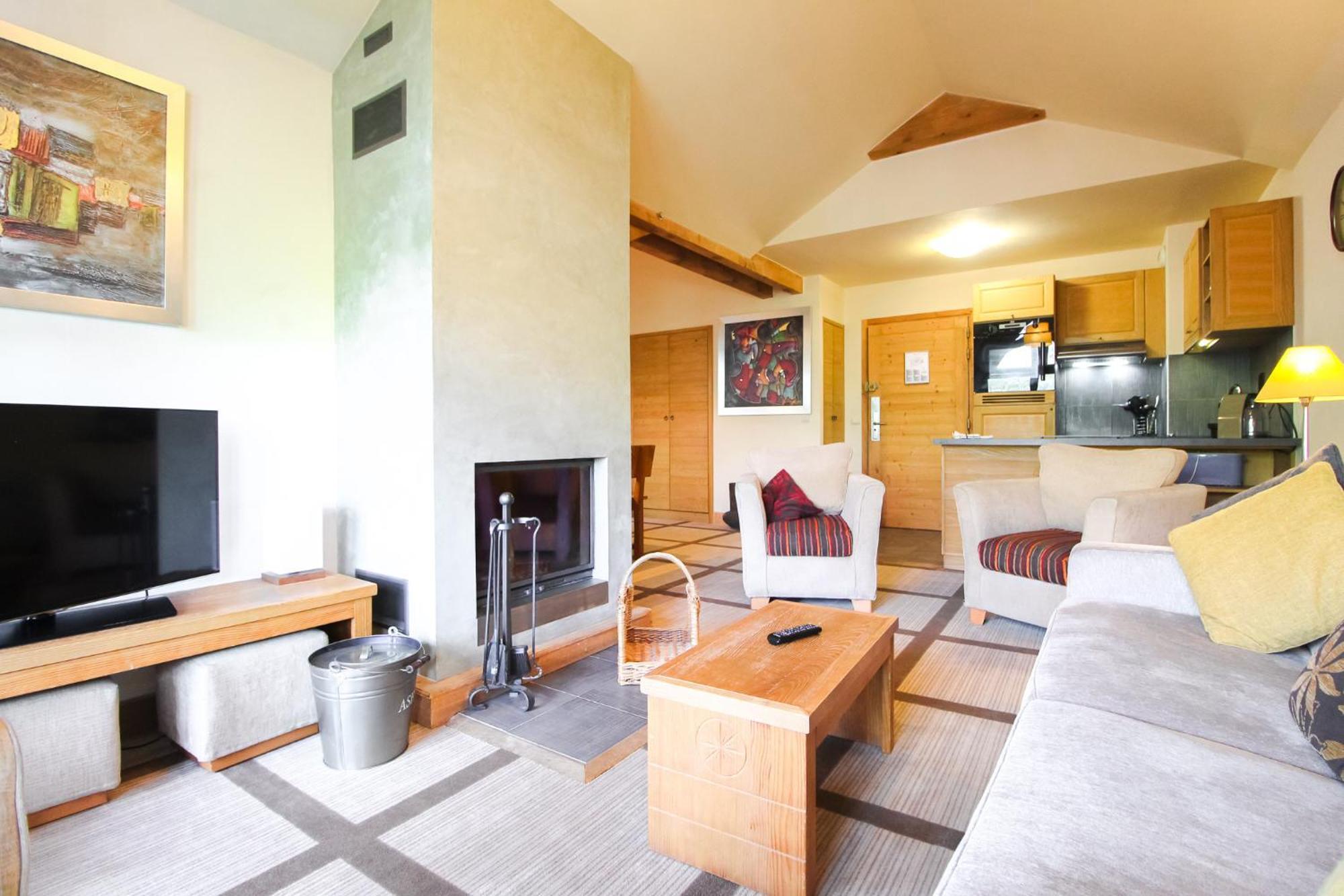 Exceptional 3 Bed Penthouse With Fireplace And Stunning Views Flaine Eksteriør bilde