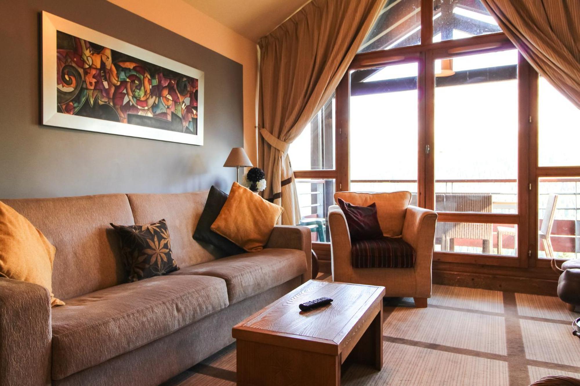 Exceptional 3 Bed Penthouse With Fireplace And Stunning Views Flaine Eksteriør bilde