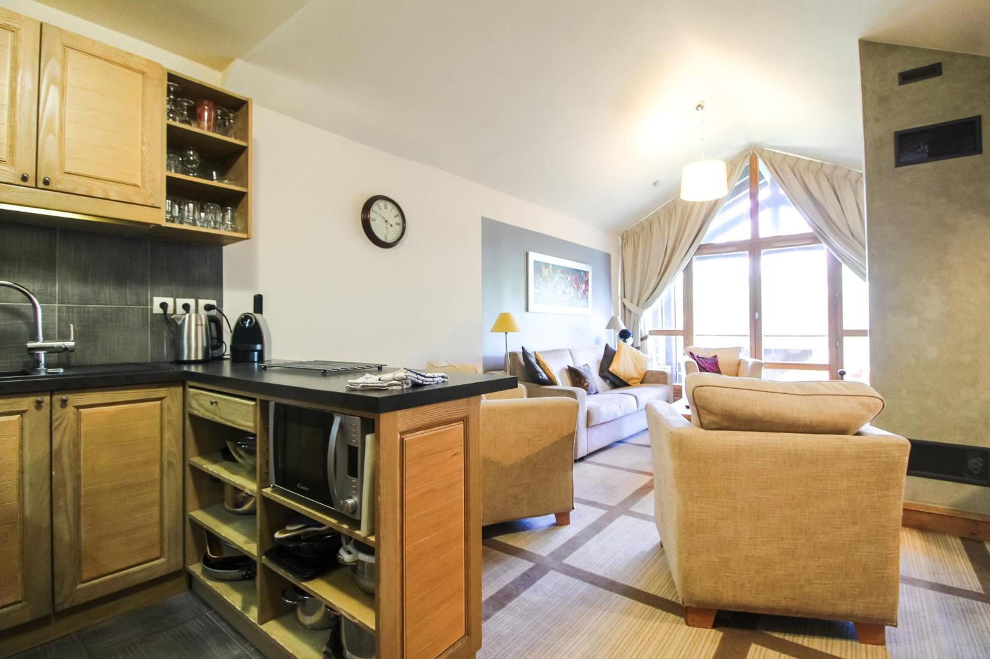 Exceptional 3 Bed Penthouse With Fireplace And Stunning Views Flaine Eksteriør bilde