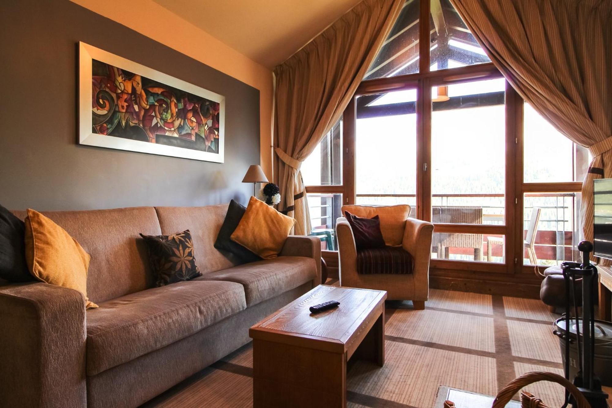 Exceptional 3 Bed Penthouse With Fireplace And Stunning Views Flaine Eksteriør bilde