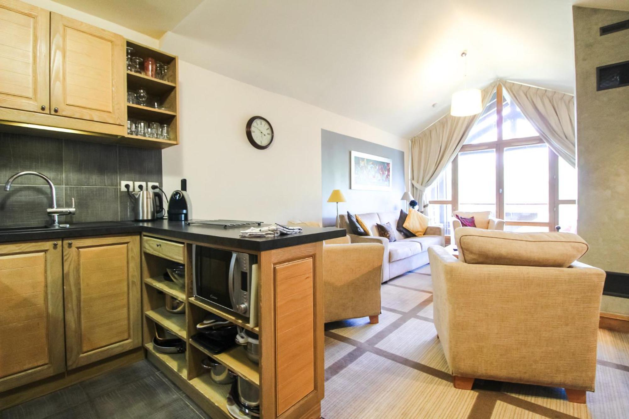Exceptional 3 Bed Penthouse With Fireplace And Stunning Views Flaine Eksteriør bilde
