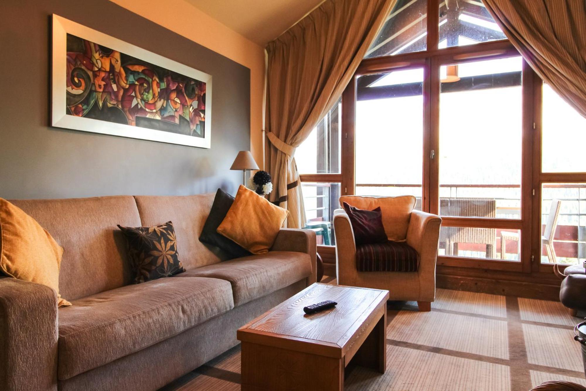 Exceptional 3 Bed Penthouse With Fireplace And Stunning Views Flaine Eksteriør bilde